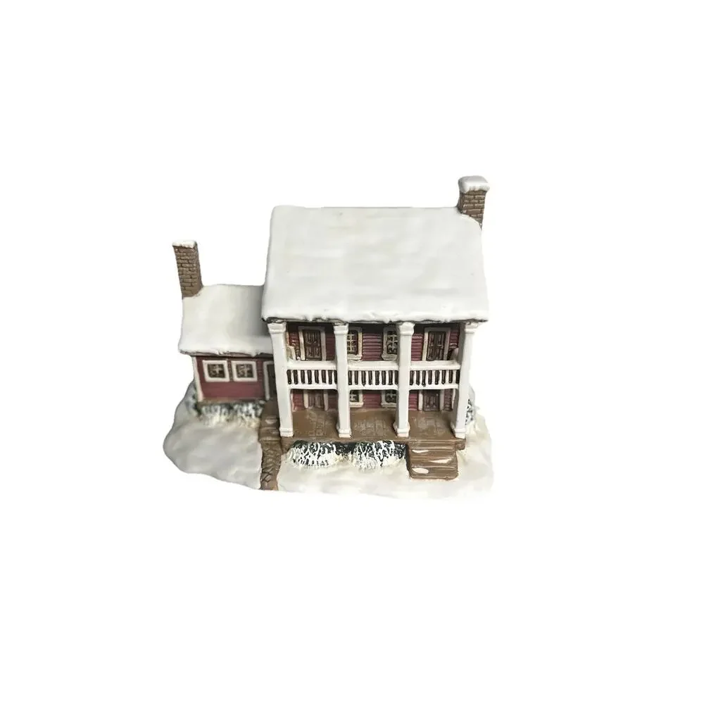 Christmas Village Tudor Style Shop House - Holiday Decor